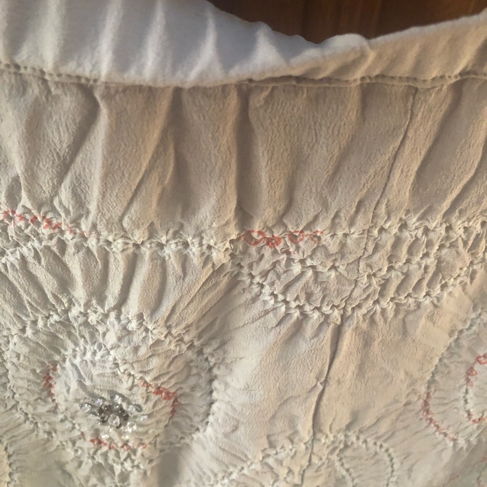 SILK,Silk , silk 100% silk boho vintage maxi skirt - Picture 8 of 9